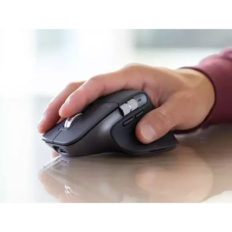LOGITECH MX Master 3S For Business - Bezprzewodowa mysz Bluetooth - Grafit