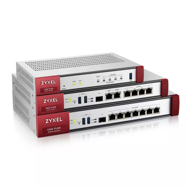 Zyxel USG Flex 100 zapora sieciowa 0,9 Gbit/s