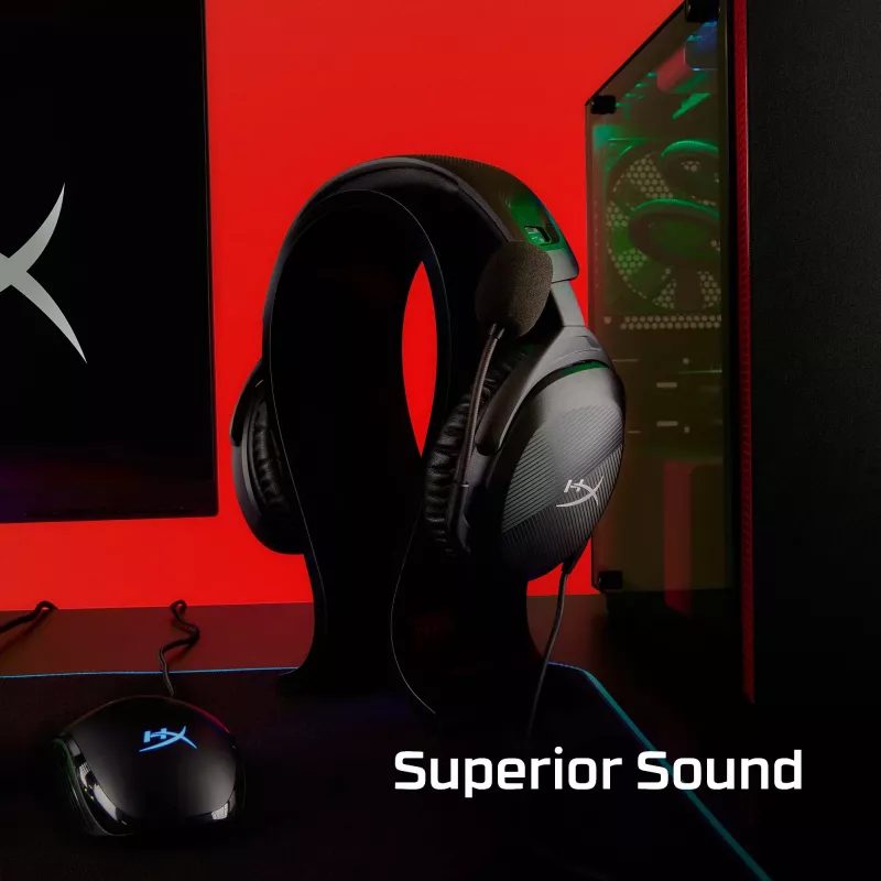HyperX Cloud Stinger 2 - Zestaw słuchawkowy gamingowy (czarny)