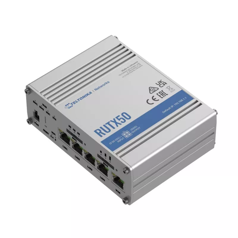 TELTONIKA Rutx50 Przemysłowy router 5G