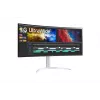 Monitor komputerowy LG 38BQ85C-W 95,2 cm (37,5 cala) 3840 x 1600 pikseli Quad HD+ Biały