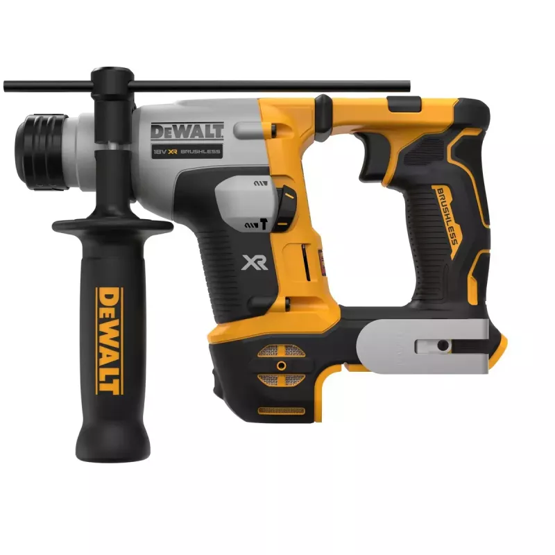 Młotowiertarka DeWalt DCH172N-XJ — bezprzewodowa SDS-plus, waga 1.8 kg, szerokość 73 mm, wysokość 176 mm