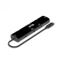 CLUB3D USB4™ Gen3x2 Type-C, 6-w-1 hub z HDMI™ 8K60Hz lub 4K120Hz, 2xUSB Type-A(10G), Ethernet RJ45(2.5G) i 2xUSB Type-C, 1x Data(10G) i 1xPD3.0 ładowanie 100 W