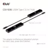 CLUB3D USB4™ Gen3x2 Type-C, 6-w-1 hub z HDMI™ 8K60Hz lub 4K120Hz, 2xUSB Type-A(10G), Ethernet RJ45(2.5G) i 2xUSB Type-C, 1x Data(10G) i 1xPD3.0 ładowanie 100 W