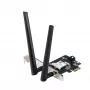 Wewnętrzna karta WLAN ASUS PCE-AXE5400 — PCIe, Wi-Fi 6E trójzakresowa (2.4/5/6 GHz), 2402 Mbps, Bluetooth 5.2