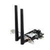 Wewnętrzna karta WLAN ASUS PCE-AXE5400 — PCIe, Wi-Fi 6E trójzakresowa (2.4/5/6 GHz), 2402 Mbps, Bluetooth 5.2