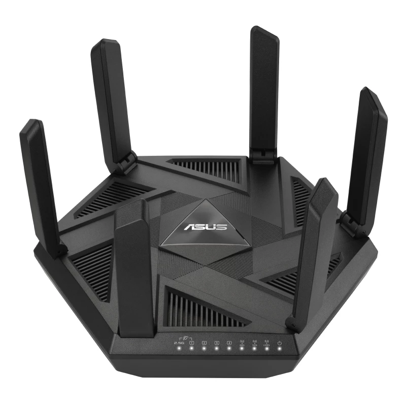 ASUS RT-AXE7800 router bezprzewodowy Tri-band (2.4 GHz / 5 GHz / 6 GHz) Czarny