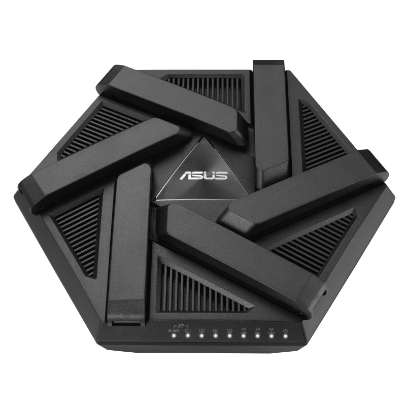 ASUS RT-AXE7800 router bezprzewodowy Tri-band (2.4 GHz / 5 GHz / 6 GHz) Czarny