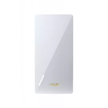 Nadajnik sieciowy ASUS RP-AX58 — dwuzakresowe Wi‑Fi 6 (802.11ax), 2400 Mbps, 1× Gigabit LAN, 2 anteny wewnętrzne, biały