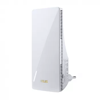 Nadajnik sieciowy ASUS RP-AX58 — dwuzakresowe Wi‑Fi 6 (802.11ax), 2400 Mbps, 1× Gigabit LAN, 2 anteny wewnętrzne, biały