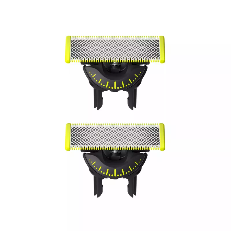 Głowica goląca Philips Norelco OneBlade QP420/50, srebrna, 2 głowice wymienne, kompatybilna z Philips OneBlade