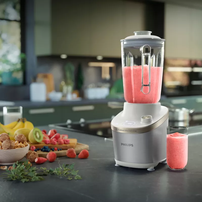 Philips 7000 series HR3760/01 blender 2 L blender stołowy 1500 W Stal nierdzewna, Biały