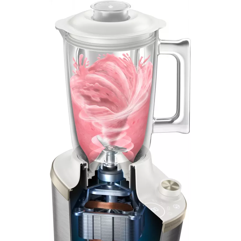 Philips 7000 series HR3760/01 blender 2 L blender stołowy 1500 W Stal nierdzewna, Biały