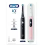 Szczoteczka obrotowa Oral-B iO 6 dla dorosłych, czarna, różowa
