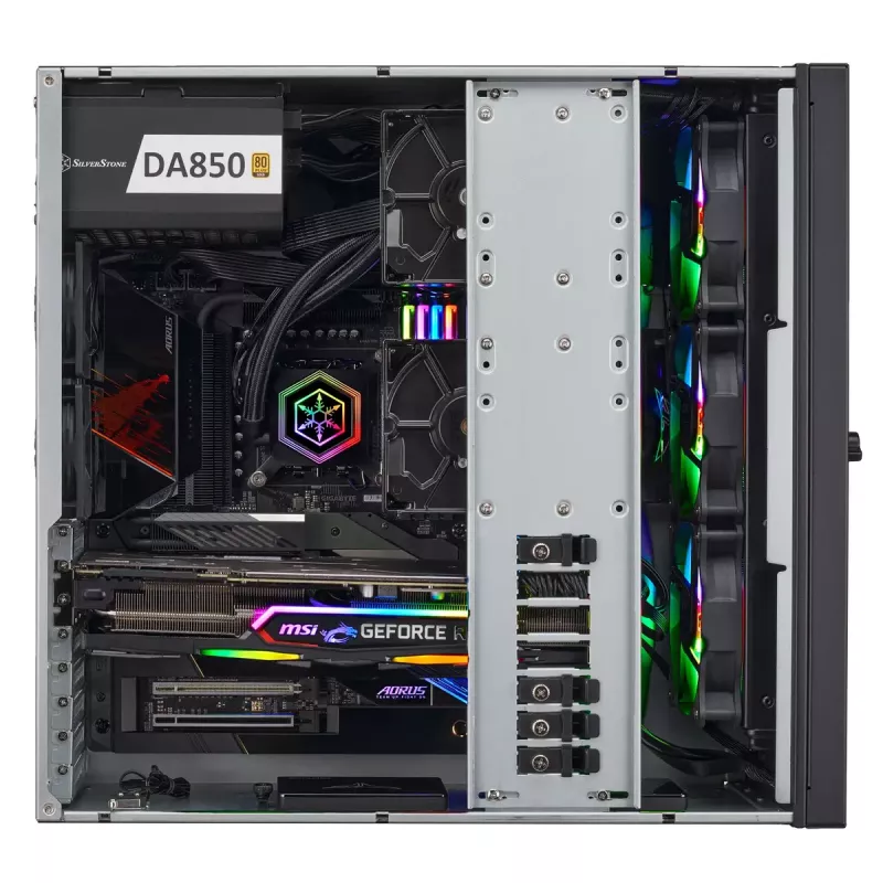Obudowa serwerowa Silverstone SST-RM44 Tower czarna ATX 240 360mm