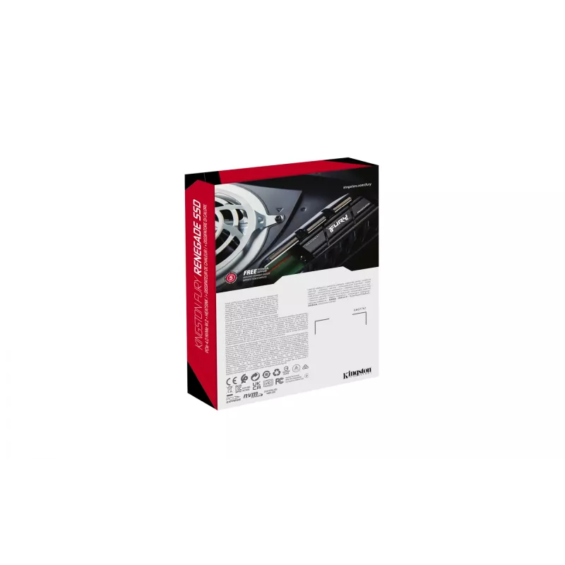 Kingston Technology 1000G RENEGADE PCIe 4.0 NVMe SSD Z RADIATOREM