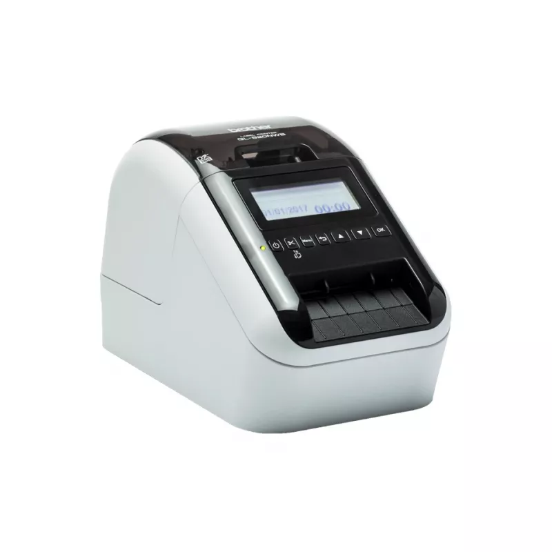Drukarka etykiet Brother QL-820NWBC Termiczna bezpośrednia Kolor 300 x 300 DPI 176 mm/s Przewodowa i bezprzewodowa LAN Ethernet DK Wi-Fi Bluetooth
