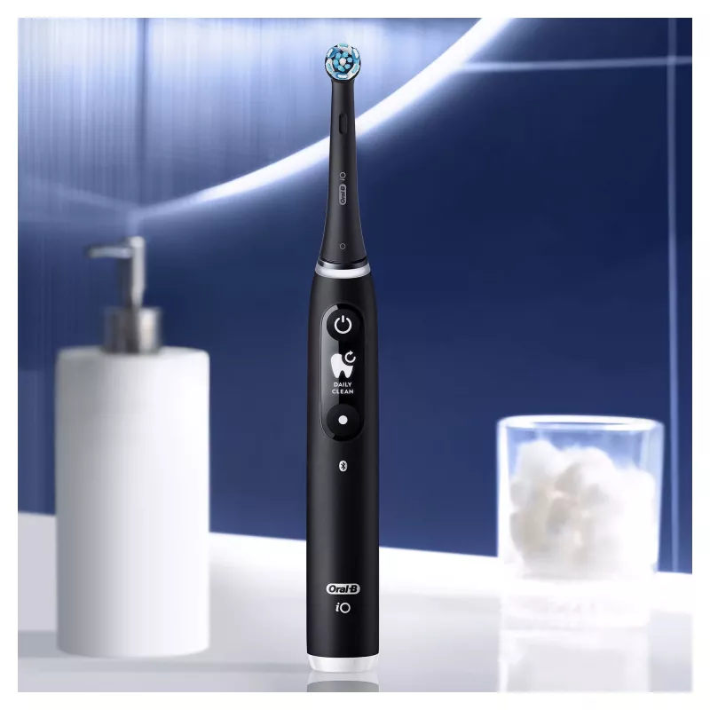 Oral-B iO 6 Dla dorosłych wibrująca szczoteczka do zębów Czarna