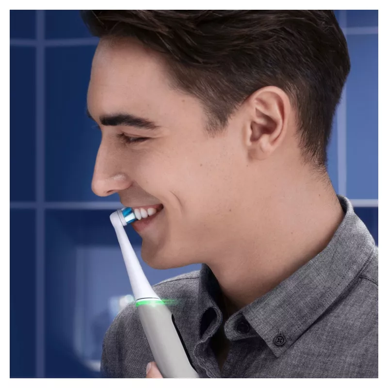 Szczoteczka wibracyjna dla dorosłych Oral-B iO 6S szara, biała