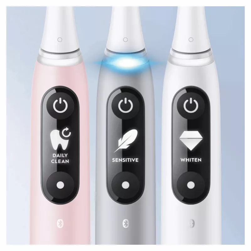 Szczoteczka wibracyjna dla dorosłych Oral-B iO 6S szara, biała