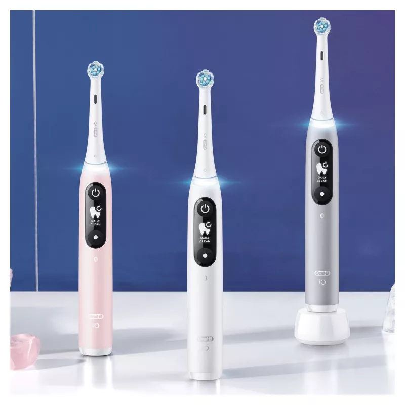 Szczoteczka wibracyjna dla dorosłych Oral-B iO 6S szara, biała