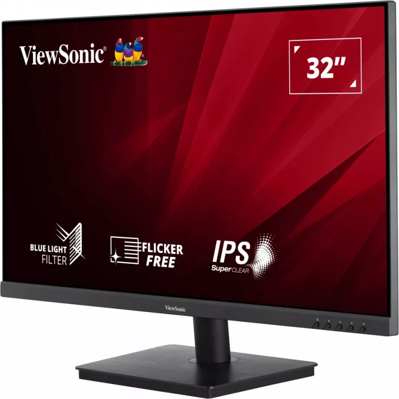 Viewsonic VA VA3209-MH monitor komputerowy 81,3 cm (32 cale) 1920 x 1080 pikseli Full HD Czarny