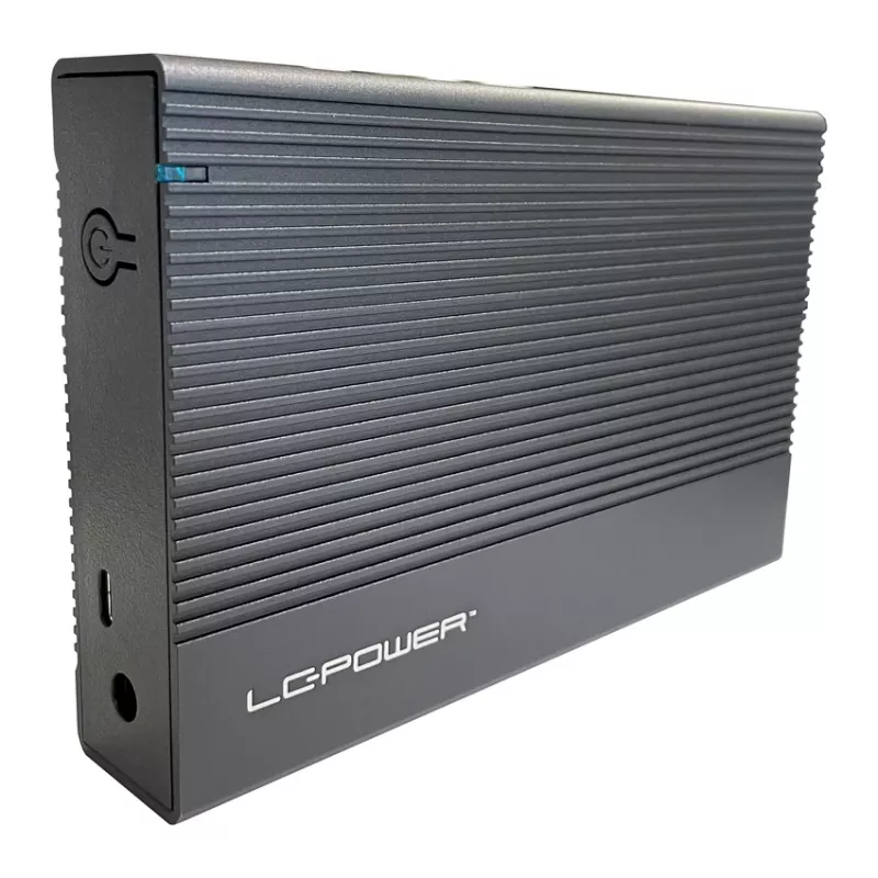 Obudowa HDD/SSD LC-Power LC-35U3-C 3,5 cala Czarny USB Type-C 6 Gbit/s