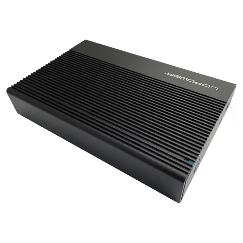 Obudowa HDD/SSD LC-Power LC-35U3-C 3,5 cala Czarny USB Type-C 6 Gbit/s