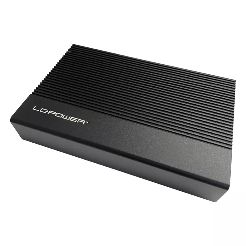 Obudowa HDD/SSD LC-Power LC-35U3-C 3,5 cala Czarny USB Type-C 6 Gbit/s
