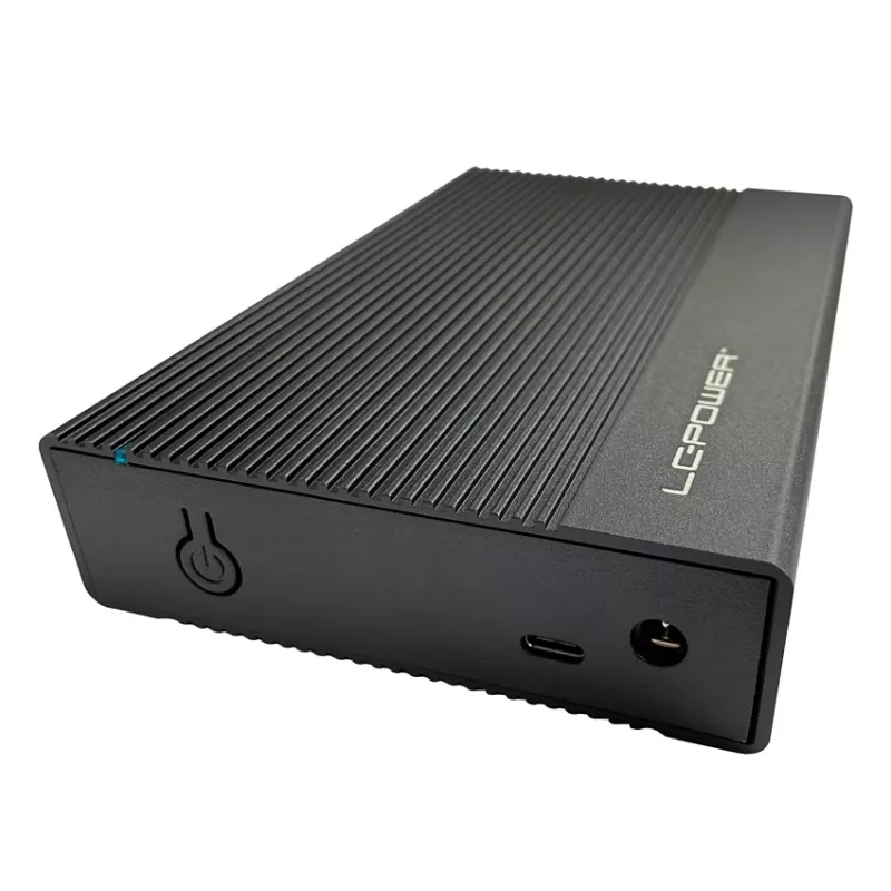 Obudowa HDD/SSD LC-Power LC-35U3-C 3,5 cala Czarny USB Type-C 6 Gbit/s