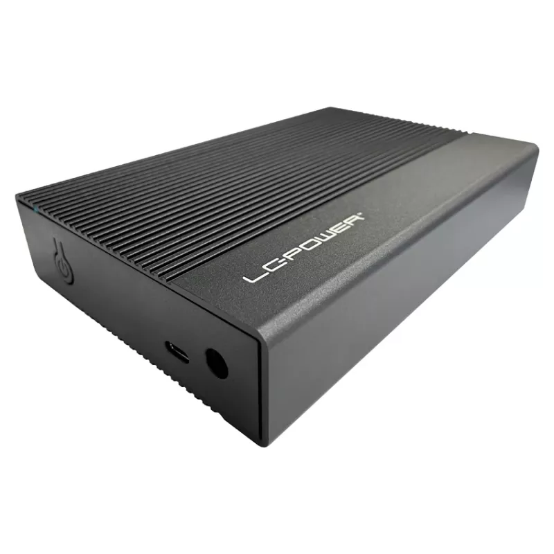 Obudowa HDD/SSD LC-Power LC-35U3-C 3,5 cala Czarny USB Type-C 6 Gbit/s