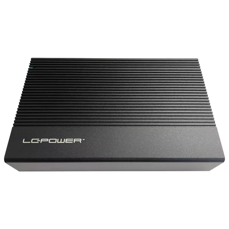 Obudowa HDD/SSD LC-Power LC-35U3-C 3,5 cala Czarny USB Type-C 6 Gbit/s
