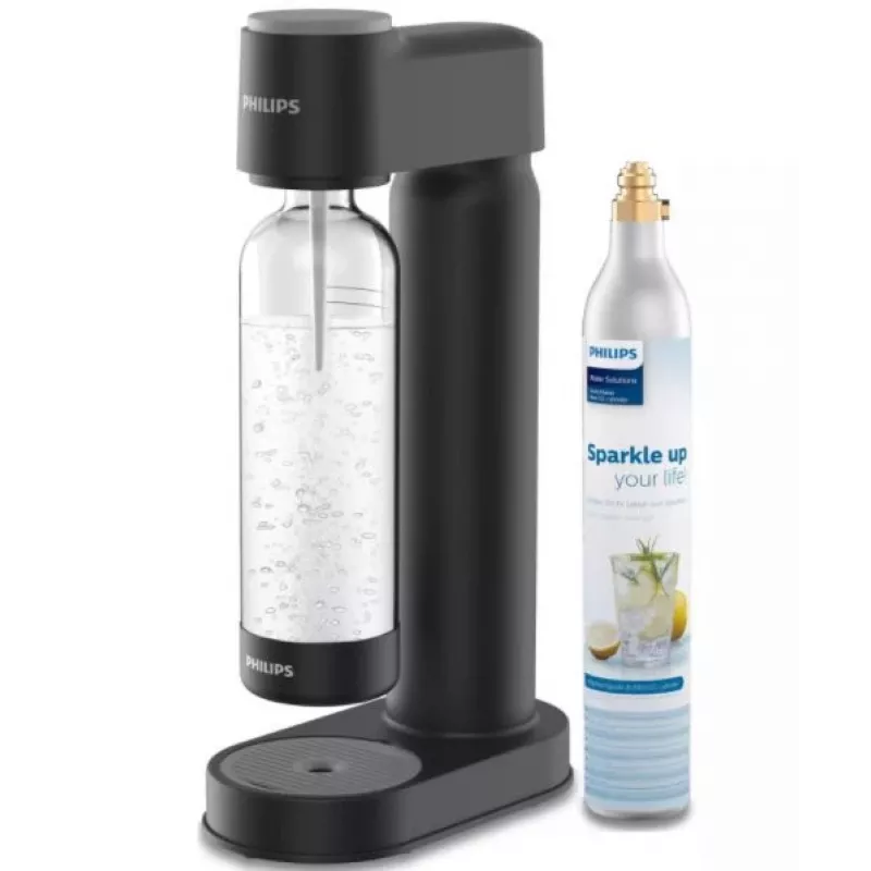 Karbonator Philips Plastikowy Czarny Butelka PET 1L