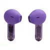 Zestaw słuchawkowy JBL Tune Flex Ghost Edition True Wireless Stereo (TWS) douszny do rozmów/muzyki Bluetooth fioletowy, przezroczysty