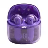 Zestaw słuchawkowy JBL Tune Flex Ghost Edition True Wireless Stereo (TWS) douszny do rozmów/muzyki Bluetooth fioletowy, przezroczysty