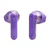 Zestaw słuchawkowy JBL Tune Flex Ghost Edition True Wireless Stereo (TWS) douszny do rozmów/muzyki Bluetooth fioletowy, przezroczysty