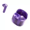 Zestaw słuchawkowy JBL Tune Flex Ghost Edition True Wireless Stereo (TWS) douszny do rozmów/muzyki Bluetooth fioletowy, przezroczysty