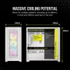 Obudowa PC Corsair iCUE 5000D RGB Airflow Midi Tower Biała