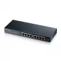 Zyxel GS1900-8 Zarządzalny przełącznik L2 Gigabit Ethernet (10/100/1000) Czarny