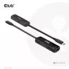 CLUB3D USB Gen2 Type-C na HDMI™ 8K60Hz lub 4K120Hz HDR10+ z DSC1.2 z Power Delivery 3.0 Aktywny Adapter M/F