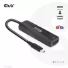 CLUB3D USB Gen2 Type-C na HDMI™ 8K60Hz lub 4K120Hz HDR10+ z DSC1.2 z Power Delivery 3.0 Aktywny Adapter M/F