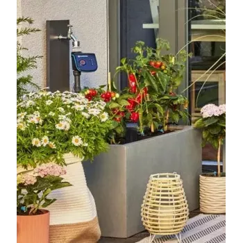 System nawadniania kropelkowego Gardena 13400-20 Długość węża 15 m Czarny Zielony