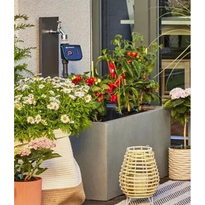 System nawadniania kropelkowego Gardena 13400-20 Długość węża 15 m Czarny Zielony