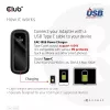 Podróżna ładowarka CLUB3D 100 W z technologią GaN, certyfikowana USB-IF TID, pojedynczy port USB Type-C, obsługa Power Delivery (PD) 3.0
