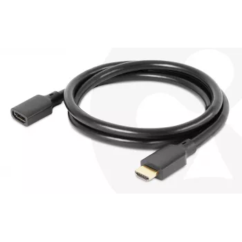 Przedłużacz HDMI CLUB3D Ultra High Speed 4K120Hz 8K60Hz 48Gbps M/F 1 m / 3,28 ft 30AWG