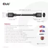 Przedłużacz HDMI CLUB3D Ultra High Speed 4K120Hz 8K60Hz 48Gbps M/F 1 m / 3,28 ft 30AWG