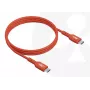 CLUB3D USB2 Type-C dwukierunkowy kabel z certyfikatem USB-IF do transmisji danych 480Mb, PD 240W(48V/5A) EPR M/M 1m / 3.23 ft