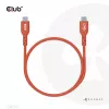 CLUB3D USB2 Type-C dwukierunkowy kabel z certyfikatem USB-IF do transmisji danych 480Mb, PD 240W(48V/5A) EPR M/M 1m / 3.23 ft