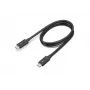 Lenovo 4X91K16968 Kabel Thunderbolt 0.7 m 40 Gbit/s Czarny