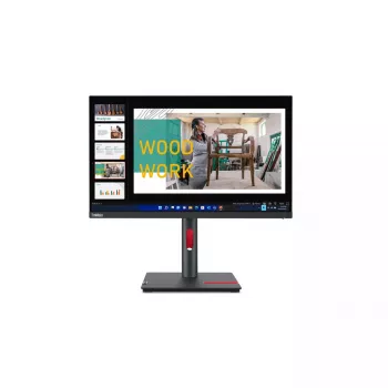 Monitor komputerowy Lenovo ThinkVision P24q-30 60,5 cm (23,8 cala) 2560 x 1440 pikseli Quad HD LED Czarny